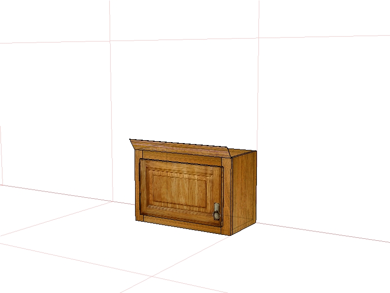 Шкаф настенный Марсель-Н 2660 М, 2660 М-01 №0